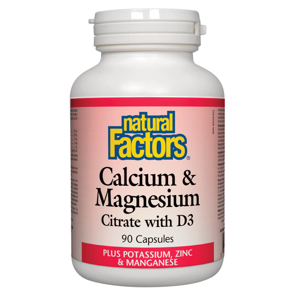Calcium & Magnesium Citrate with D3 Plus Potassium, Zinc & Manganese  Capsules