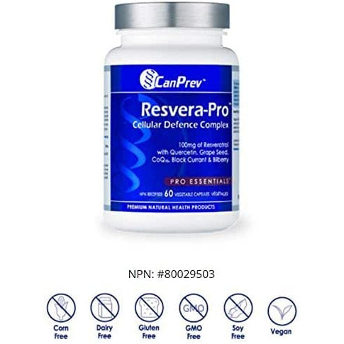 Canprev Resvera-Pro, Cellular Defense Complex Vegetarian Capsules
