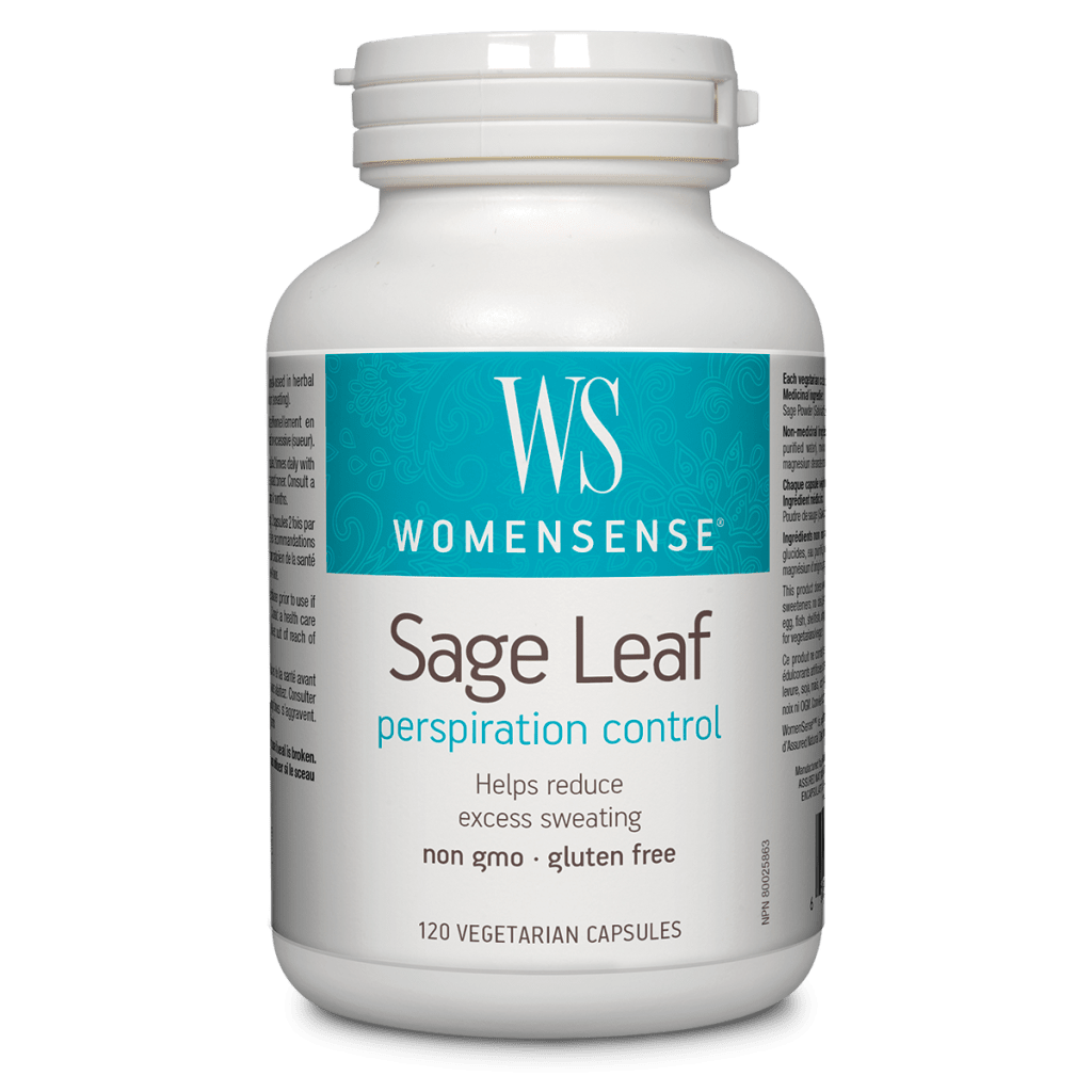 Sage Leaf perspiration control Vegetarian Capsules