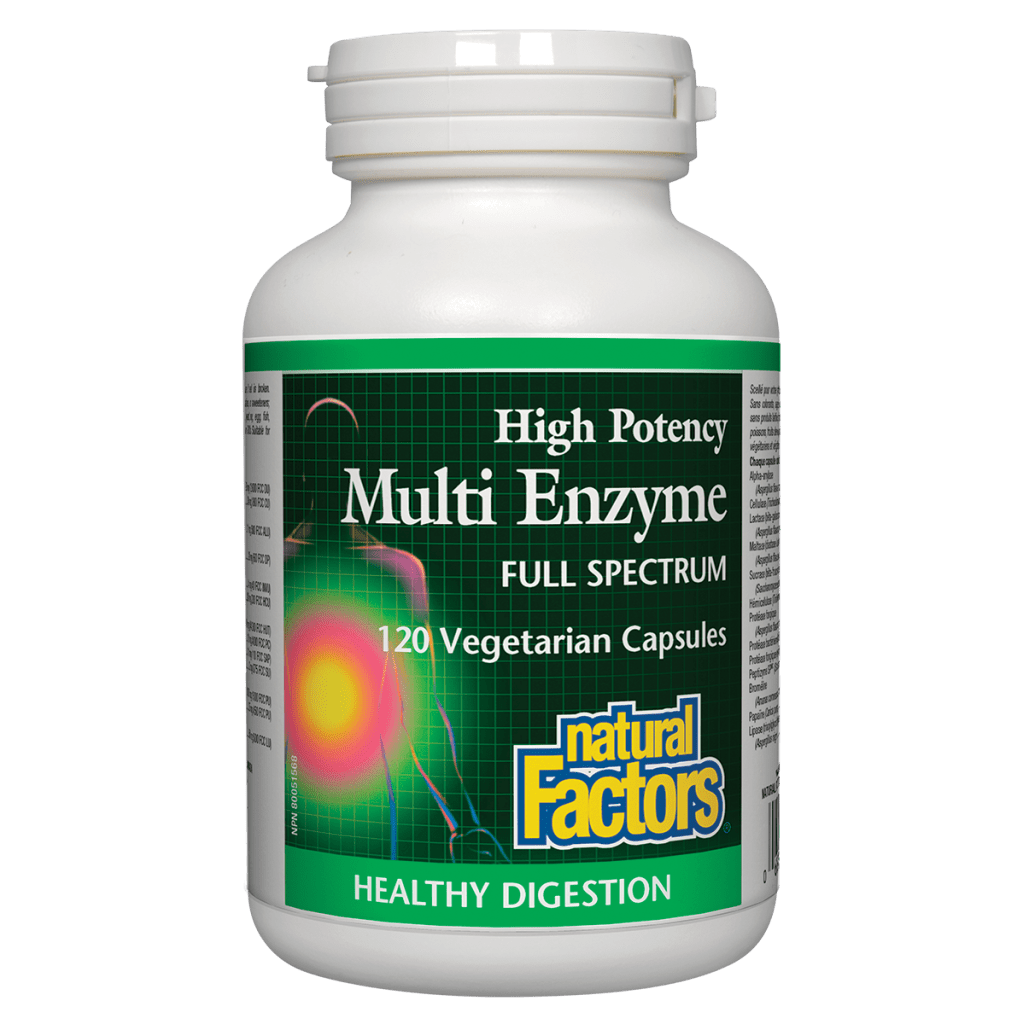 Multi Enzyme  High Potency Full Spectrum   Vegetarian Capsules