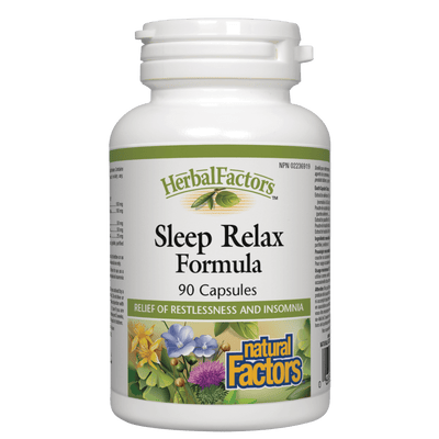 Sleep Relax Formula, HerbalFactors Capsules