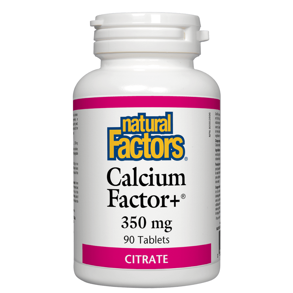 Calcium Factor+ Citrate  350 mg Tablets