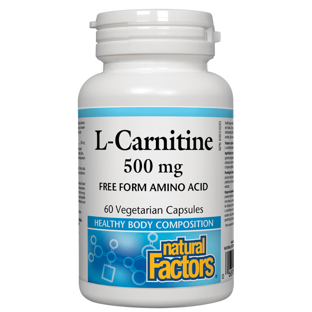 L-Carnitine 500 mg Vegetarian Capsules – Healthtree