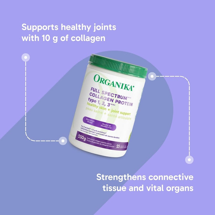 Organika Full Spectrum Collagen Type 1, 2, 3
