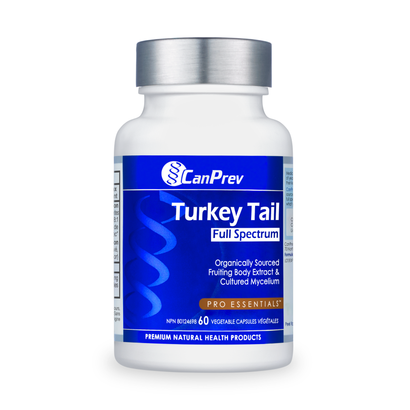 CanPrev Turkey tail full spectrum - 60 vcaps