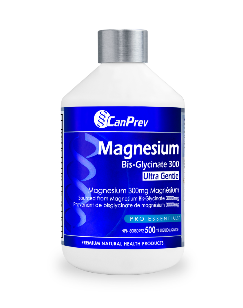 CanPrev Magnesium Bis·Glycinate 300 Ultra Gentle Liquid, Unflavoured