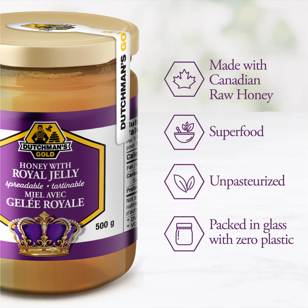 Dutchman's Gold Honey with Royal Jelly Spreadable