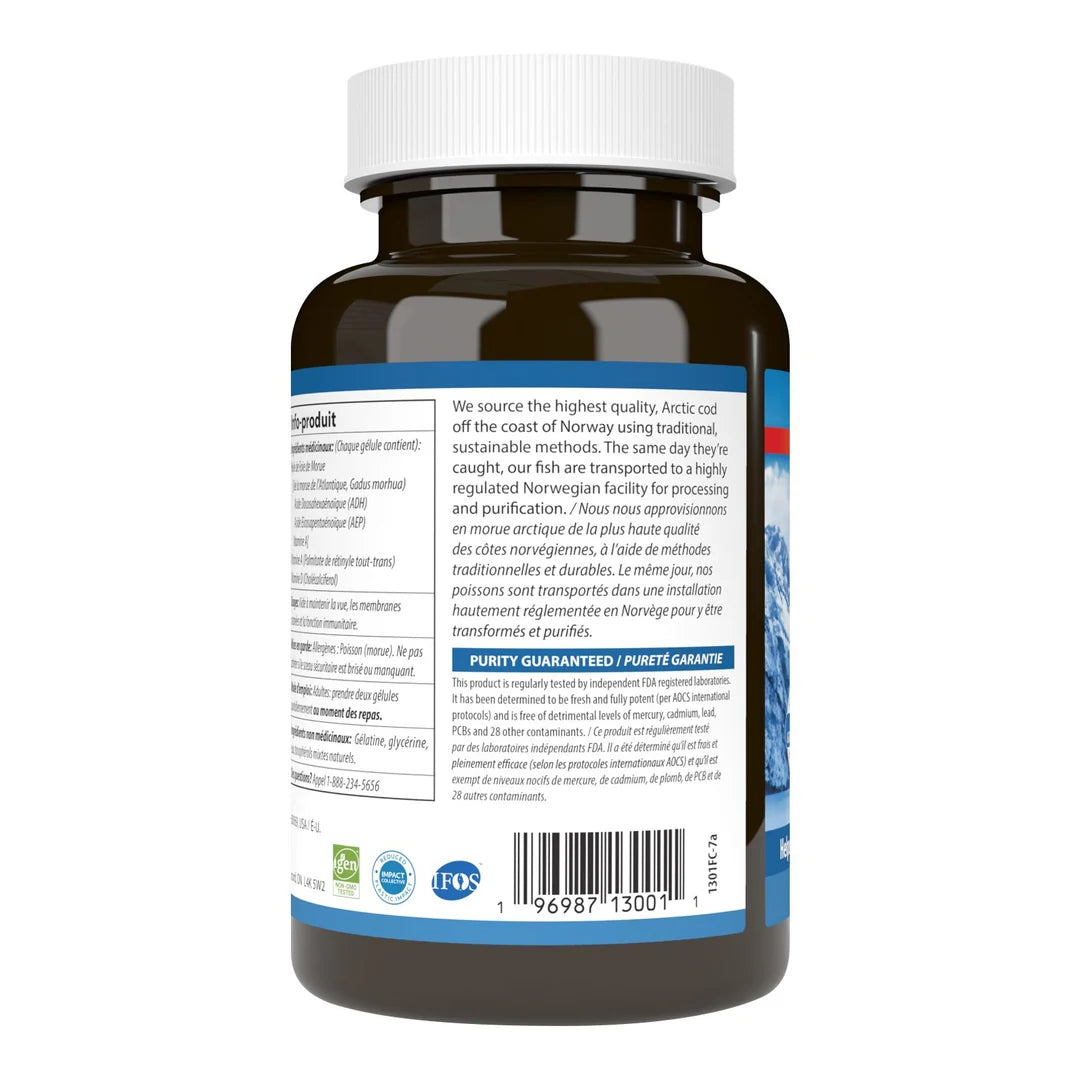 Carlson - Cod Liver Oil Gems, Super 1,000 mg + A & D3