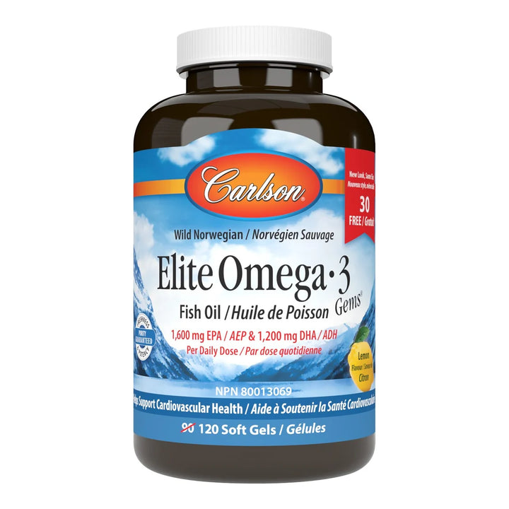 Carlson - Wild Norwegian Elite Omega3 Gems®