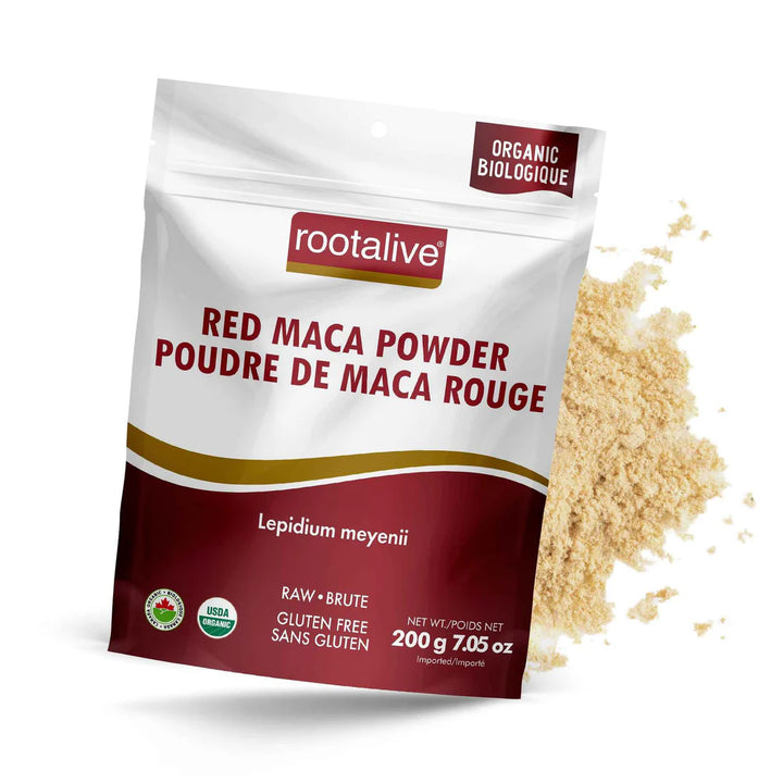 Rootalive Organic Gelatinized Red Maca Powder
