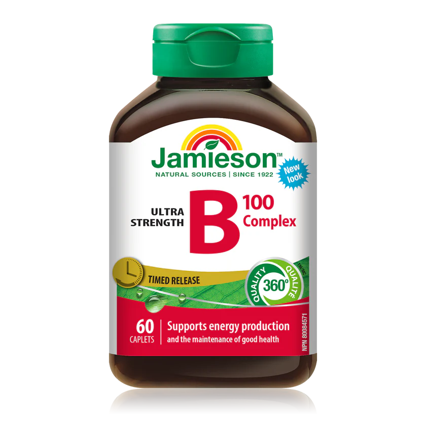 Jamieson Ultra Strength B Complex Time Release