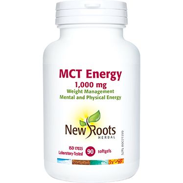 Fast Mct New Roots MCT Energy – 60% C8 & 40% C10 – 90 Softgels – Healthtree