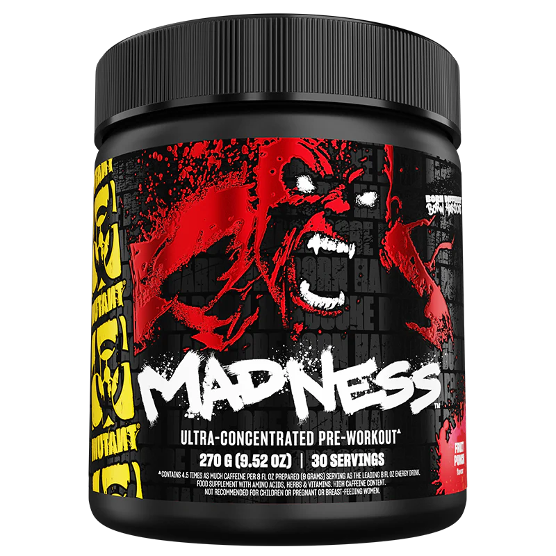 Mutant Madness Pre-workout Fruit Punch
