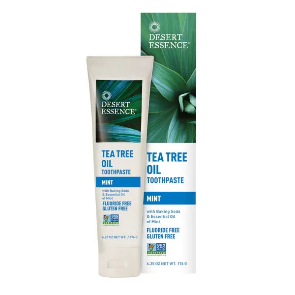 Desert Essence Tea Tree Oil Toothpaste Mint 176 g