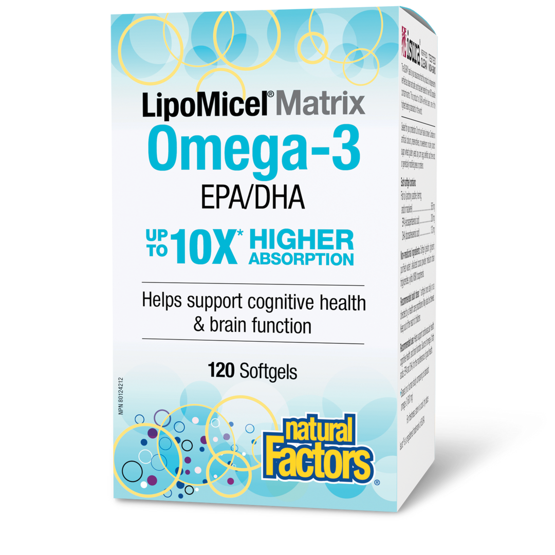 Natural Factors LipoMicel Matrix Omega-3