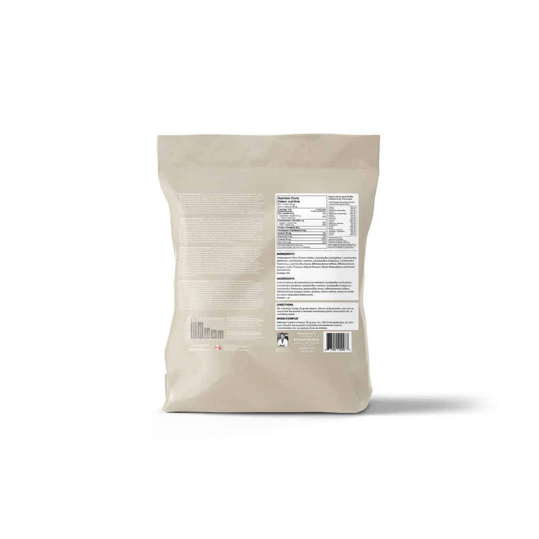 Schinoussa Probiotic Grass Fed New Zealand Whey Protein Cookies & Cream - 2.3 kg