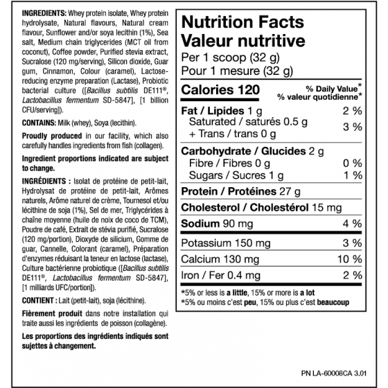 PVL Gold ISOGOLD Protein Iced Mocha Cappucino