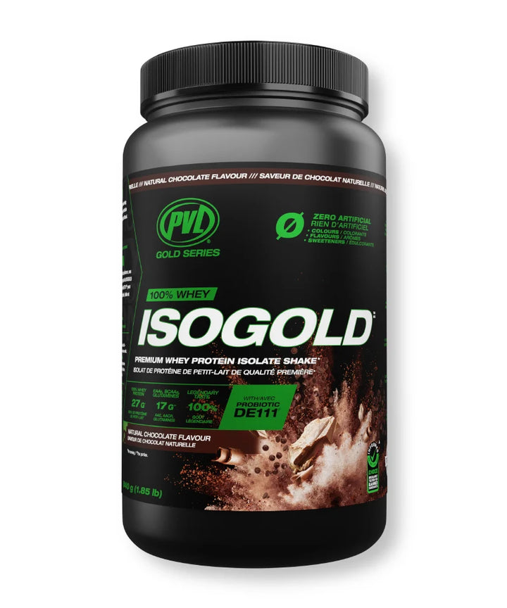 PVL Gold Series ISOGOLD Natural Whey Isolate Natural Chocolate