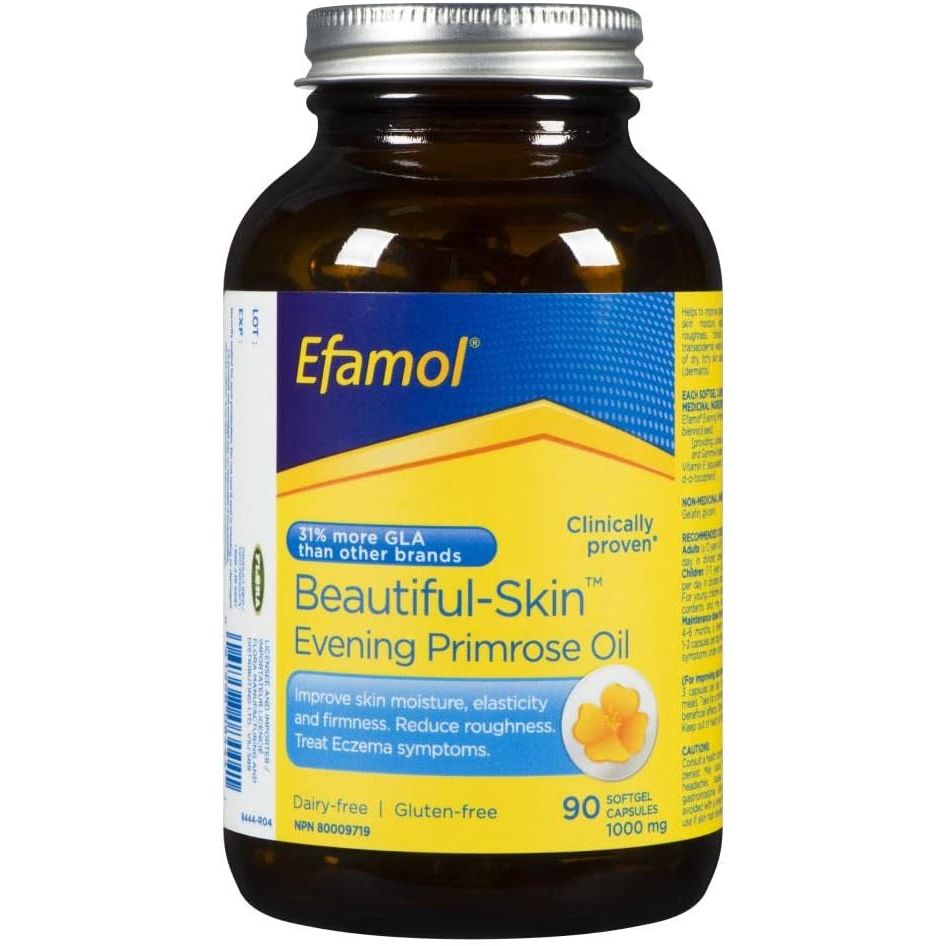 Efamol - Beautiful-Skin Evening Primrose Oil, 500mg, 90gels – Healthtree