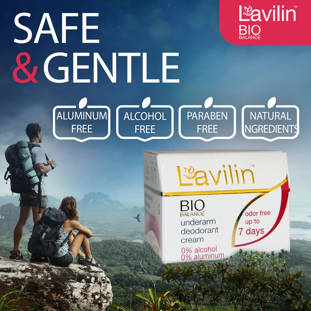 LAVILIN Underarm Deodorant Cream - Up to 7-Days Protection