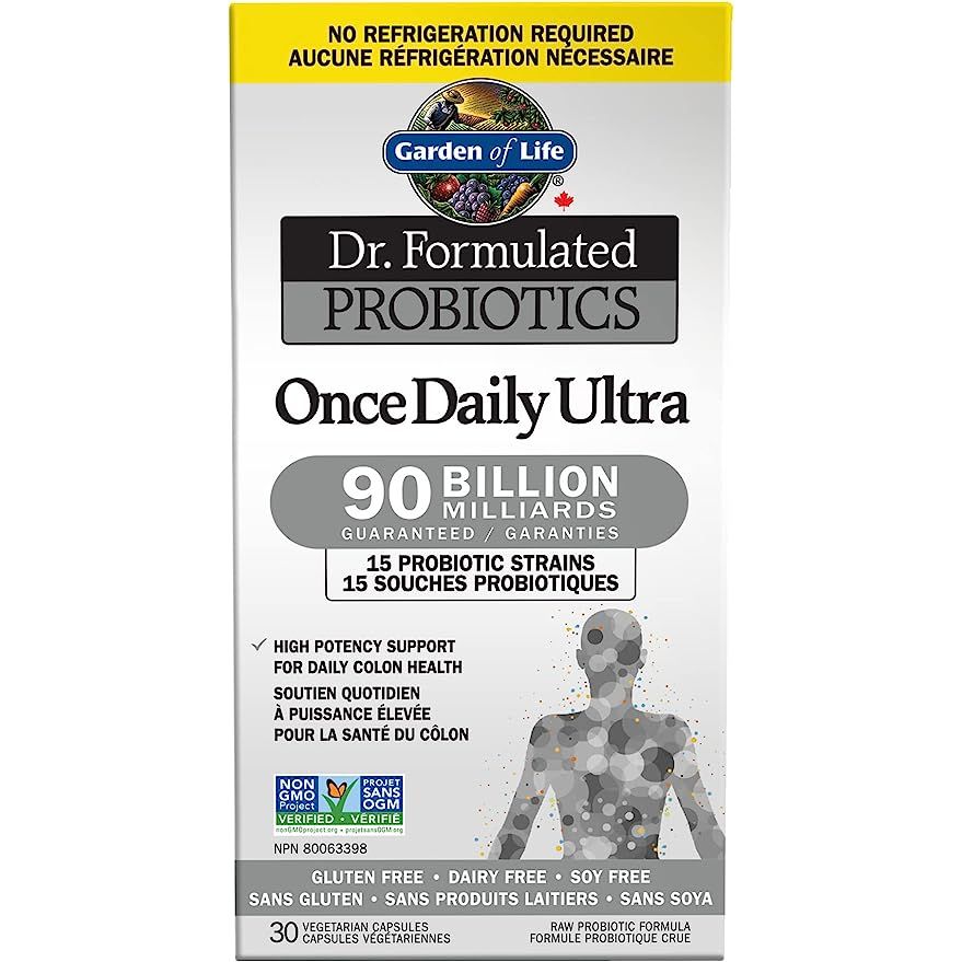 Garden of Life Dr. Formulated Probiotics Once Daily 90 Billion