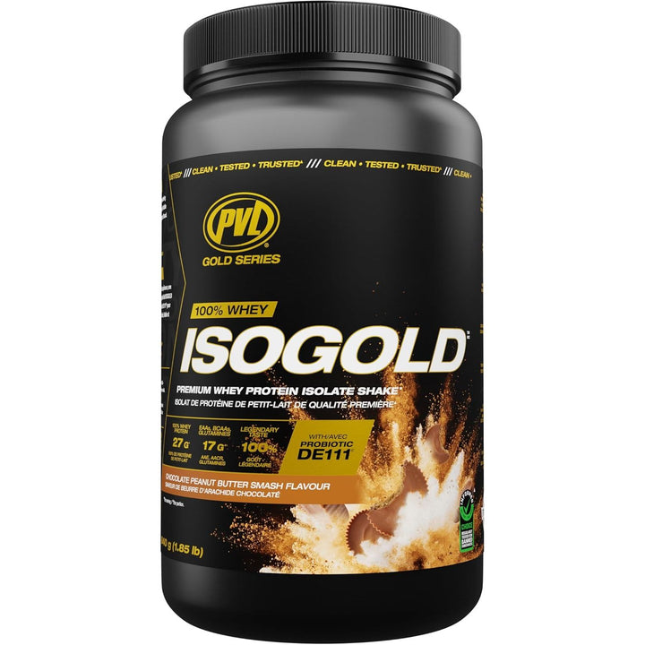 PVL ISOGOLD Whey Protein Isolate Chocolate Peanut Butter *NEW FORMAT*