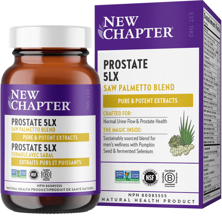 New Chapter® Prostate 5LX Saw Palmetto Blend
