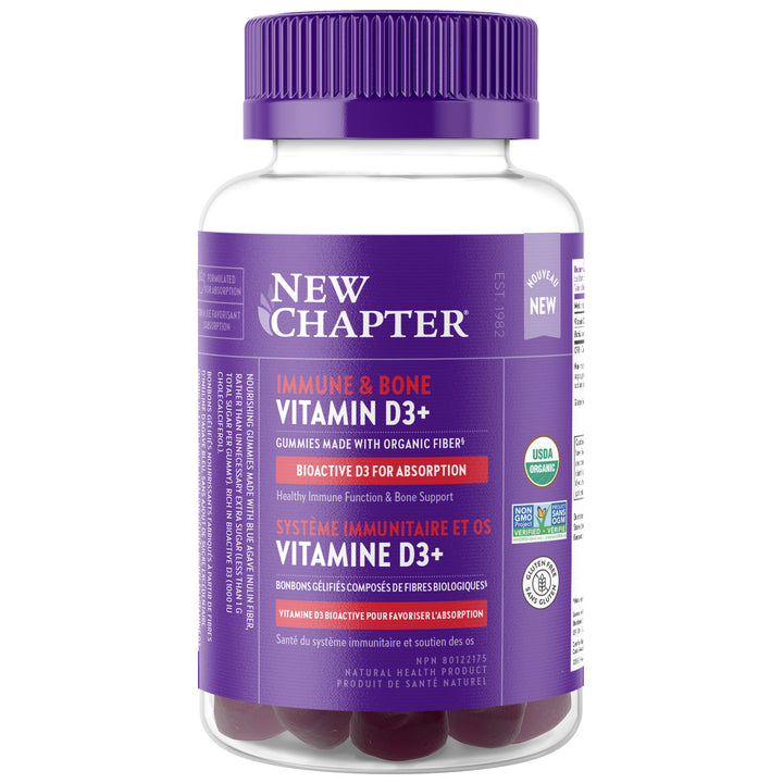 New Chapter® Strength Support Vitamin D3+ Gummies