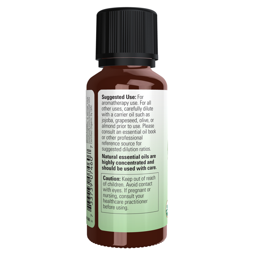 Huiles essentielles biologiques Now Organic Huile de romarin biologique