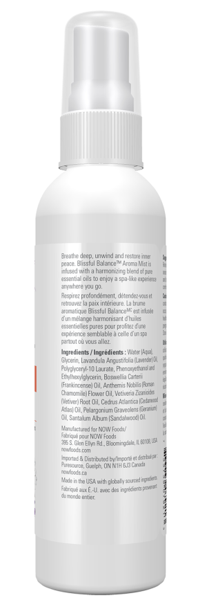 NOW  Blissful Balance™ Aroma Mist 118 ml