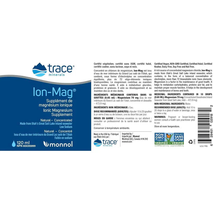Trace Minerals® Ion-Mag Ionic Magnesium Drops