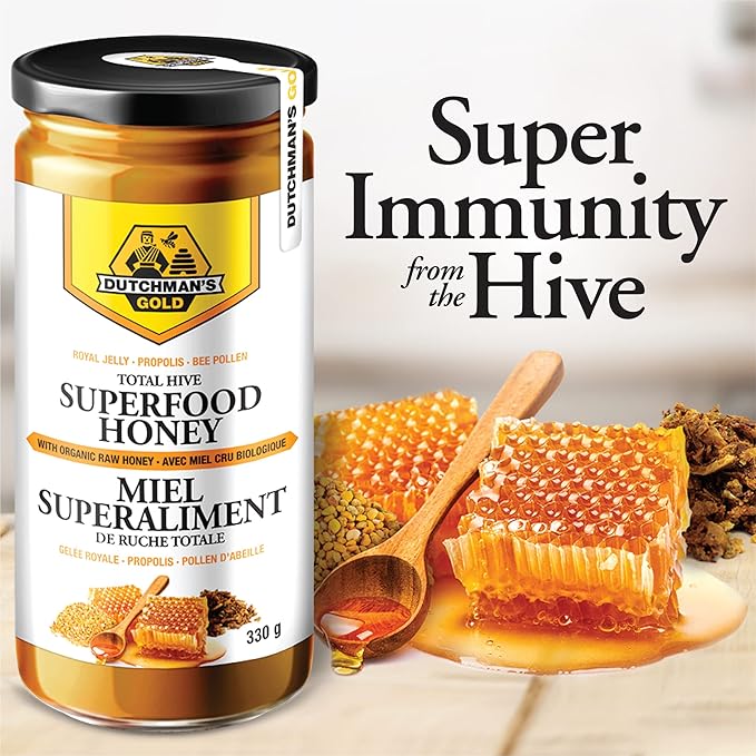 Dutchman's Gold Total Hive Superfood Raw Honey