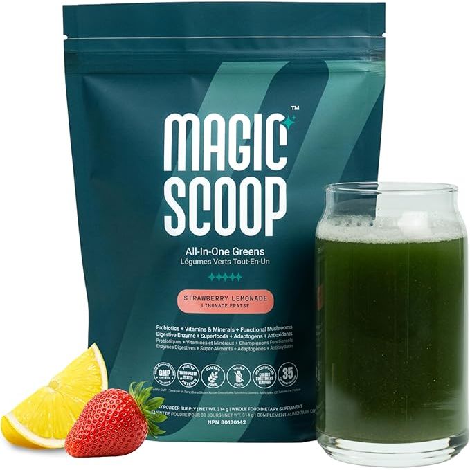Magic Scoop All-In-One Greens Saveur Limonade Fraise