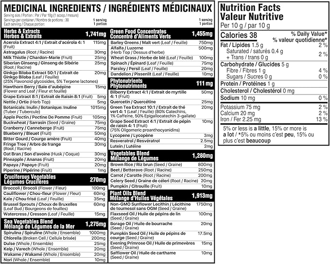 Believe Superfoods + Greens  Pineapple Mango
