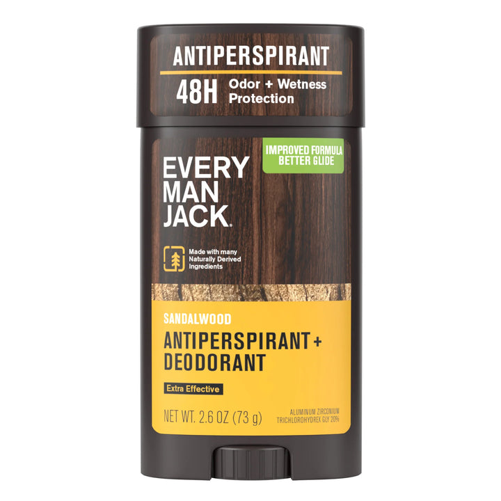 Every Man Jack Antiperspirant + Deodorant Sandalwood