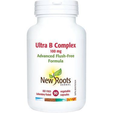 New Roots Ultra B Complex 100mg – Active Coenzyme Forms – 90 Caps ...