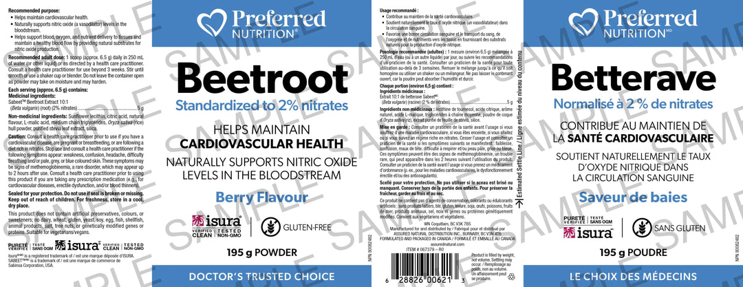 Preferred Nutrition® Beetroot Powder