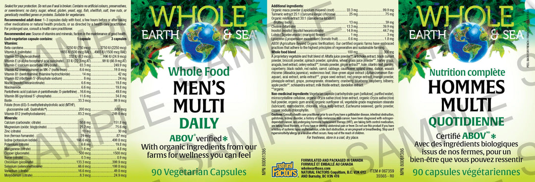 Whole Earth & Sea Men’s Multi Daily