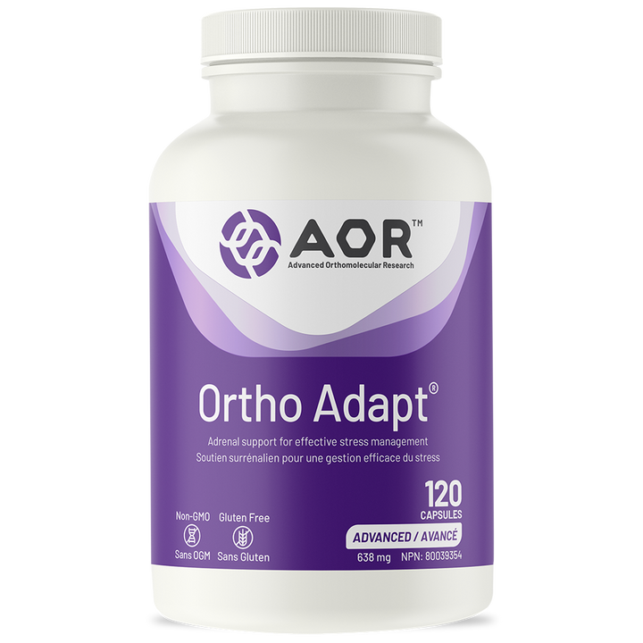 Pro Adapt Supplement AOR Ortho Adapt | Adrenal Support Supplement – 120 V-Caps – Healthtree