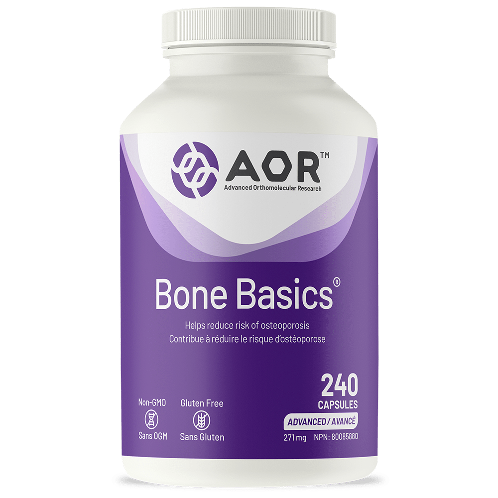 AOR Bone Basics | MCHA Calcium & Bone Density Support V-Caps