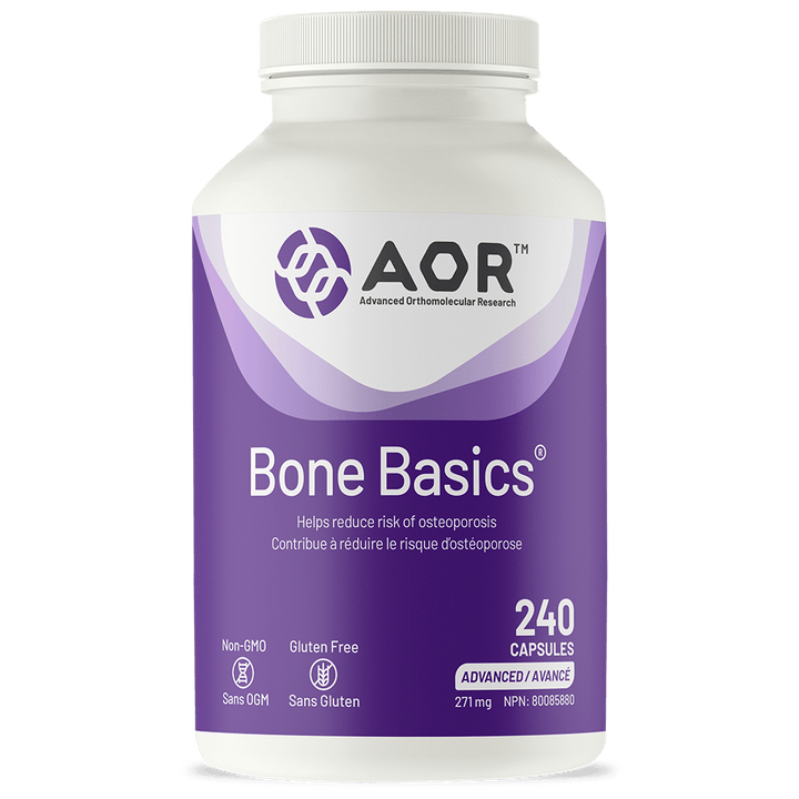 AOR Bone Basics | MCHA Calcium & Bone Density Support V-Caps