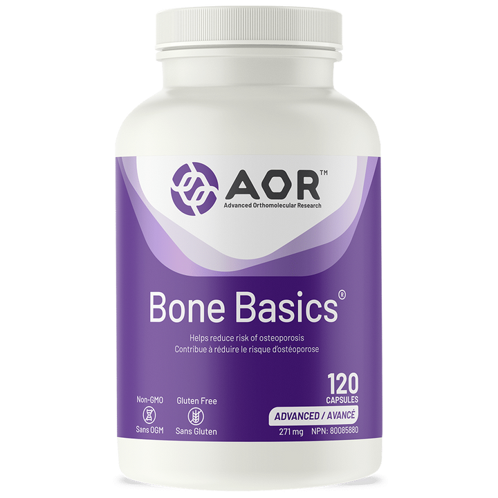 AOR Bone Basics | MCHA Calcium & Bone Density Support V-Caps