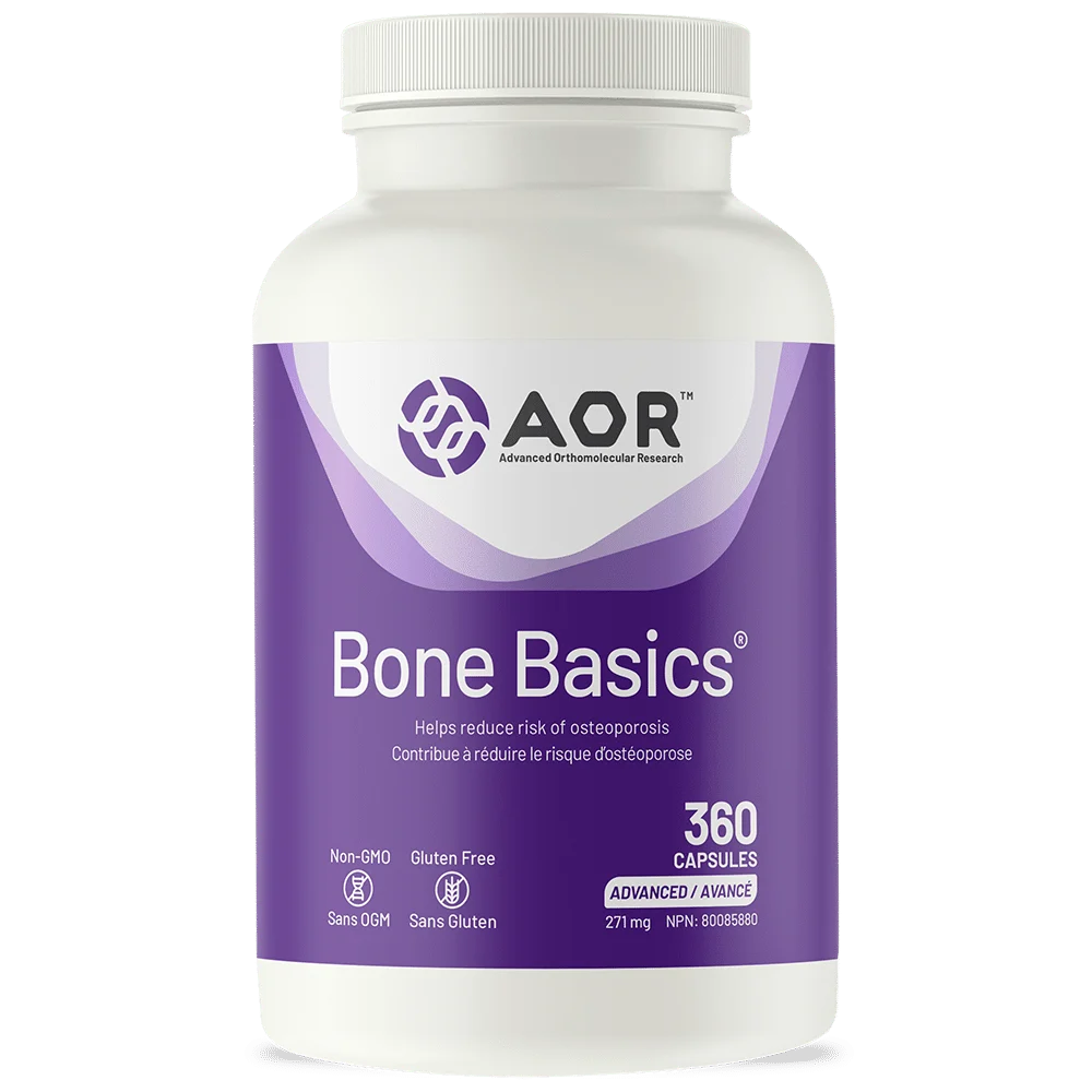 AOR Bone Basics | MCHA Calcium & Bone Density Support V-Caps