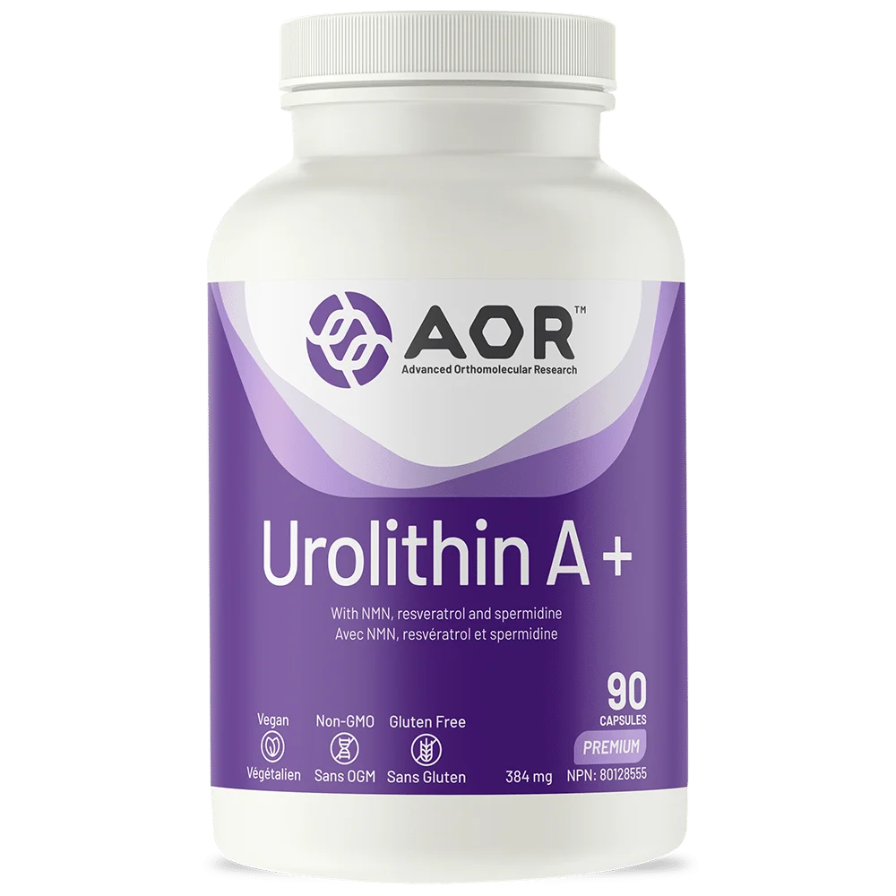 AOR Urolithin A+ | Mitochondrial & NAD+ Support V-Caps