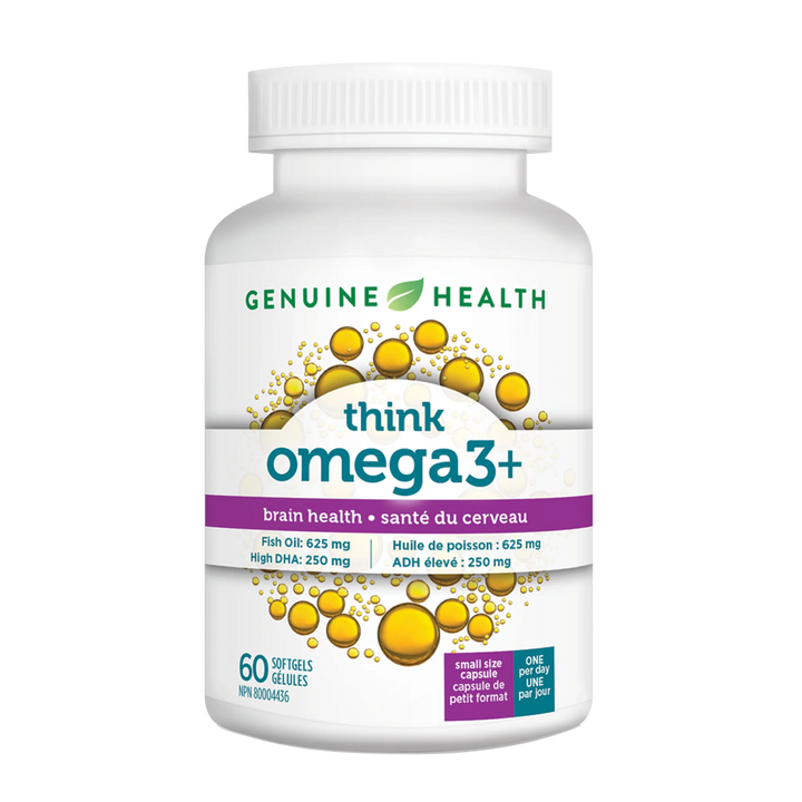 Genuine Health Omega-3+ Think