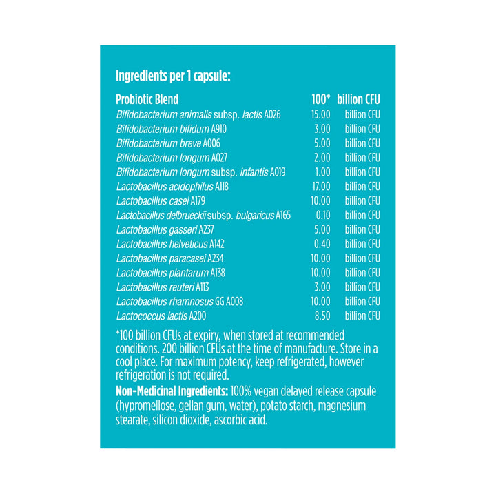 Genuine Health Advanced Gut Health Probiotic 100 Billion Restorative Care