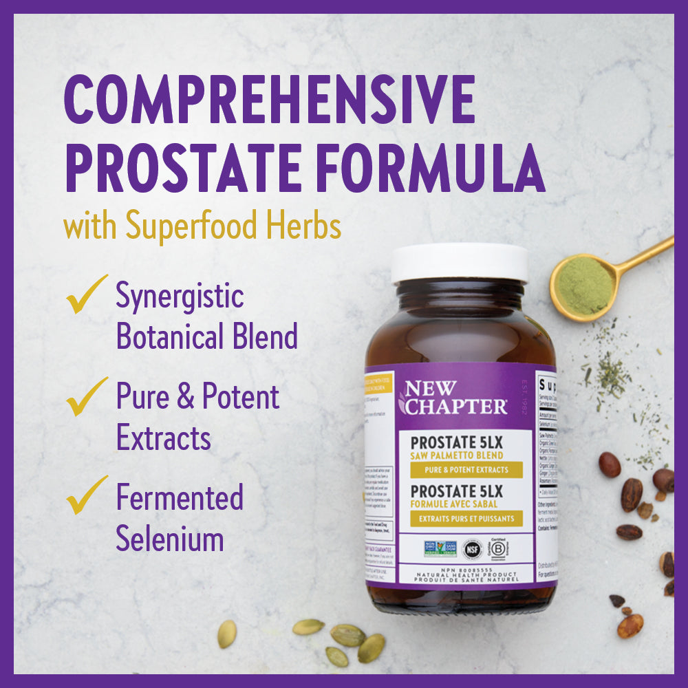 New Chapter® Prostate 5LX Saw Palmetto Blend
