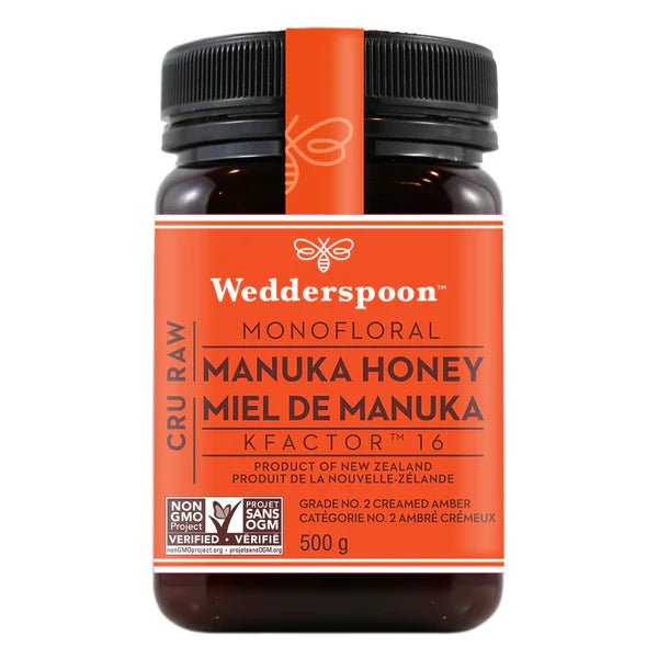 Wedderspoon Manuka Honey KFactor 16