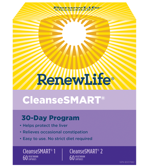 Renew Life® CleanseSMART®, Full Body Cleanse, 30 Day Program