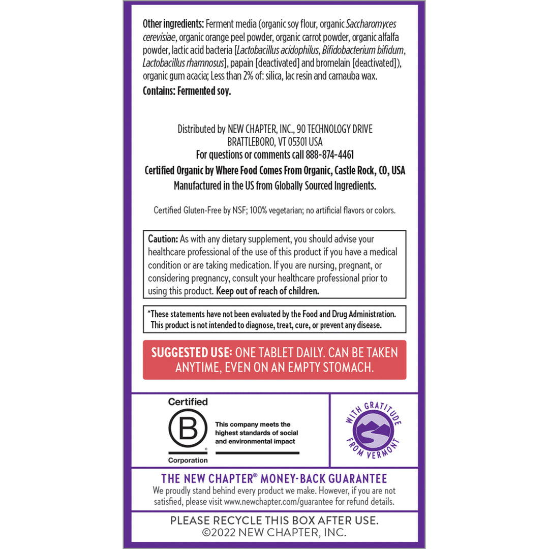 New Chapter®  One Daily Every Woman's Multivitamin 55+